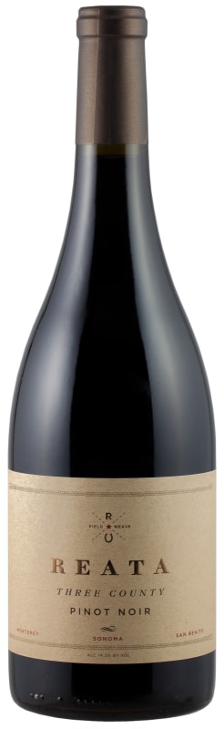 Reata Three County Pinot Noir 2015 Front Bottle Shot