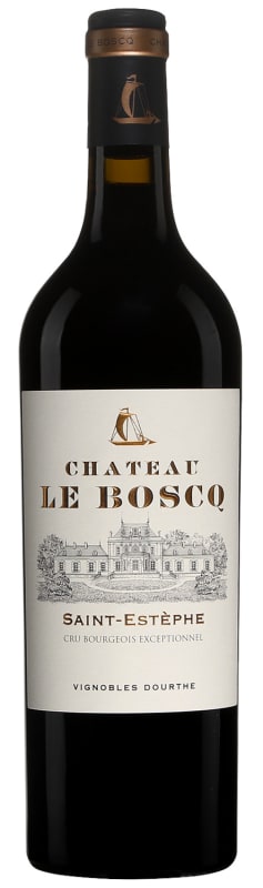 Chateau Le Boscq 2022 Front Bottle Shot