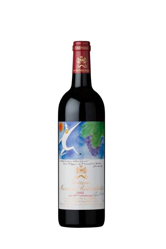 5815【未開栓】 シャトー ムートン ロートシルト 1982年 750mL Chateau Mouton Rothschild 1982 | Wine.com