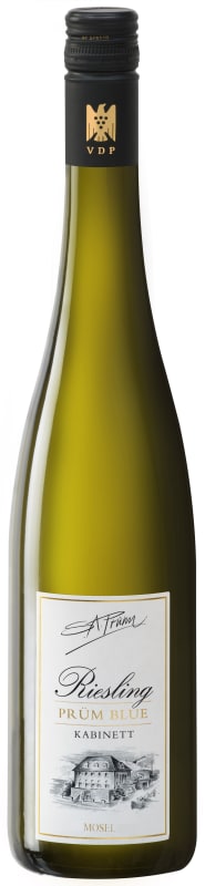 S.A. Prum Mosel Riesling Kabinett Blue 2014 Front Bottle Shot