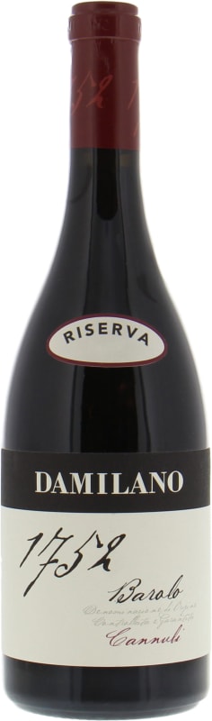 Damilano 1752 Barolo Cannubi Riserva 2016 Front Bottle Shot