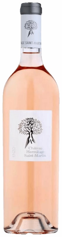 Chateau Hermitage Saint-Martin Cotes de Provence Rose 2019 Front Bottle Shot
