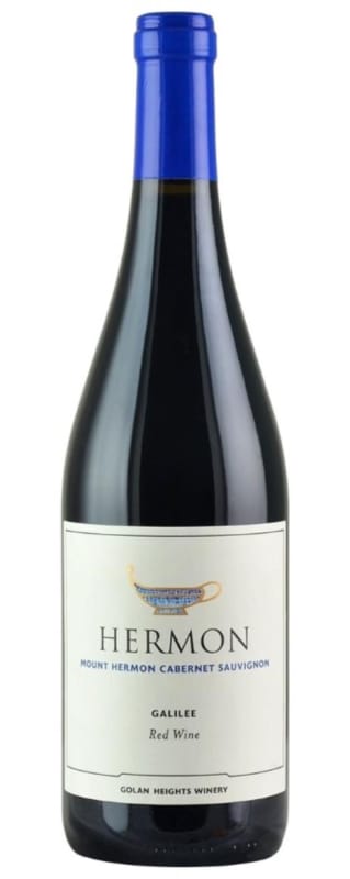 Golan Heights Mount Hermon Cabernet Sauvignon (OK Kosher) 2021 Front Bottle Shot