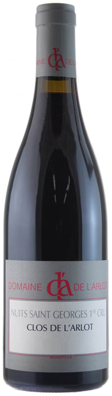 Domaine de l'Arlot Nuits St Georges Clos de l'Arlot Premier Cru Monopole 2017 Front Bottle Shot