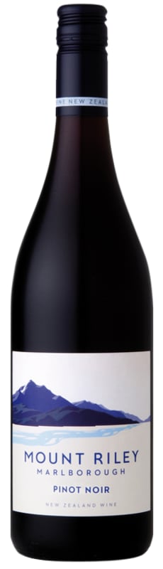 Mount Riley Marlborough Pinot Noir 2017 Front Bottle Shot