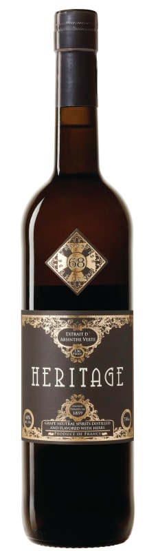 Tempus Fugit Heritage Verte Absinthe Front Bottle Shot