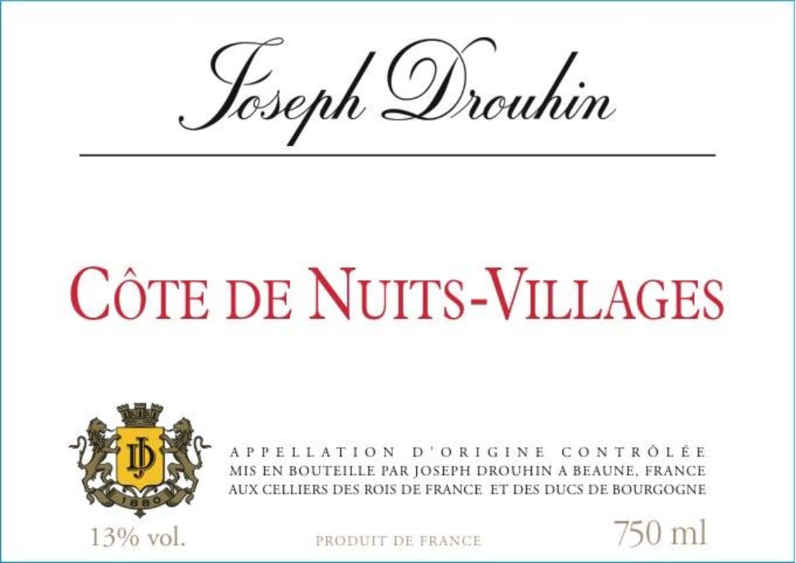 Joseph Drouhin Cote de Nuits-Villages 2011 Front Label