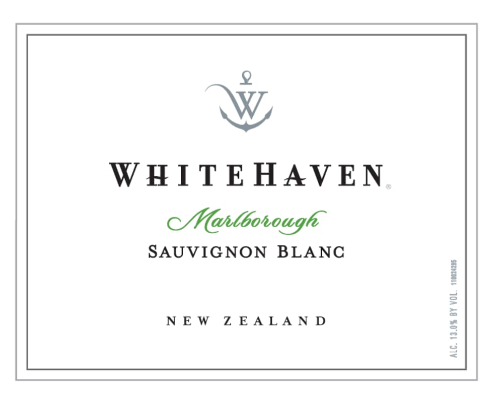 Whitehaven Sauvignon Blanc (375ML half-bottle) 2022 Front Label