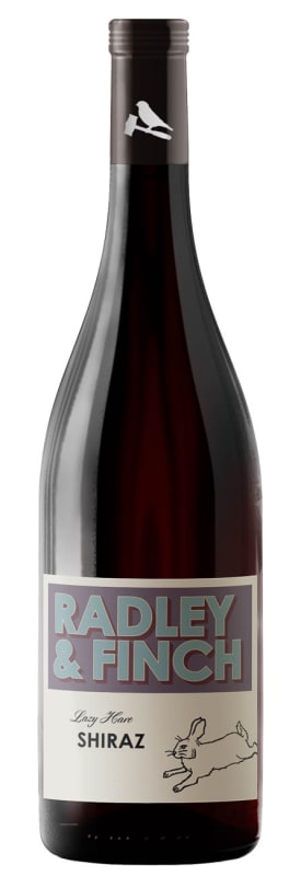 Radley & Finch Lazy Hare Shiraz 2020 Front Bottle Shot