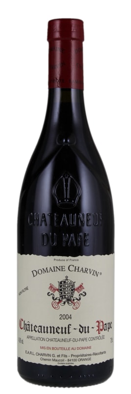 Domaine Charvin Chateauneuf-du-Pape 2004 Front Bottle Shot