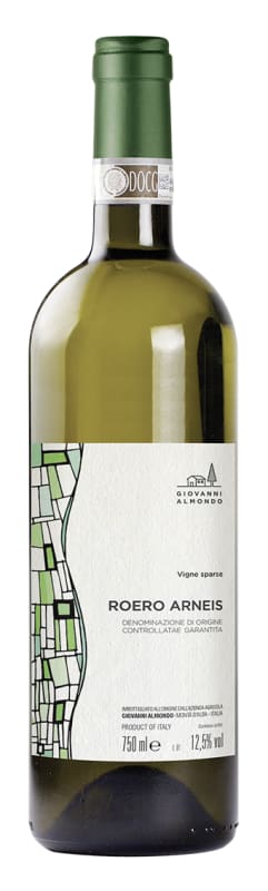 Giovanni Almondo Vigne Sparse Arneis 2020 Front Bottle Shot
