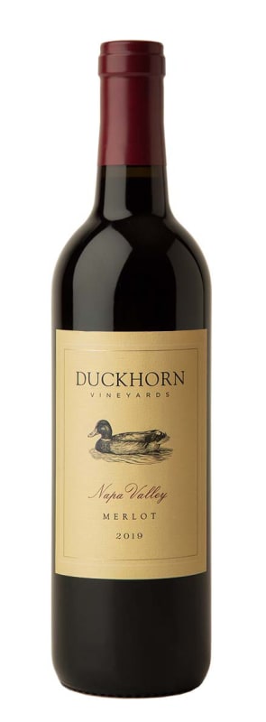 Duckhorn Napa Valley Merlot 2019 Front Bottle Shot
