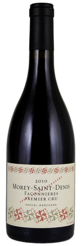 Marchand-Tawse Morey-St-Denis Les Faconnieres Premier Cru 2010 Front Bottle Shot