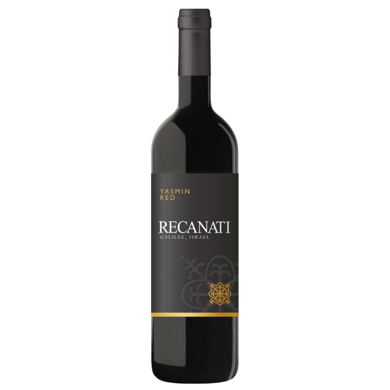 Recanati Yasmin Red Blend 2022 Front Bottle Shot