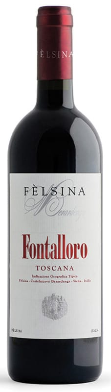 Felsina Fontalloro 2014 Front Bottle Shot