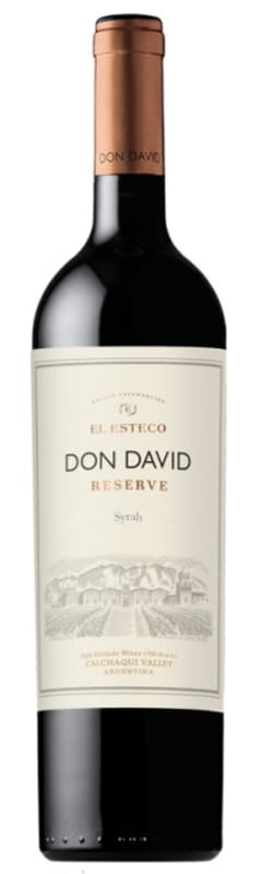 El Esteco Don David Reserve Syrah 2017 Front Bottle Shot