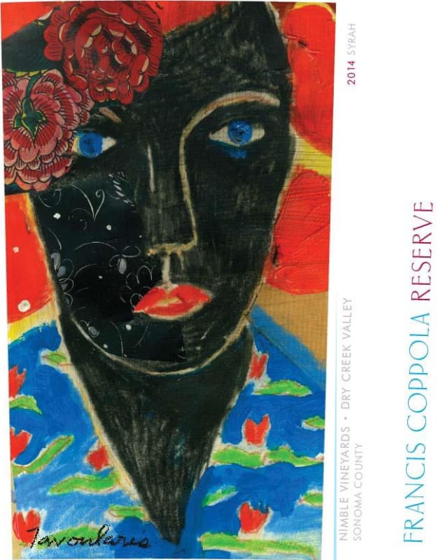 Francis Ford Coppola Reserve Syrah 2014 Front Label