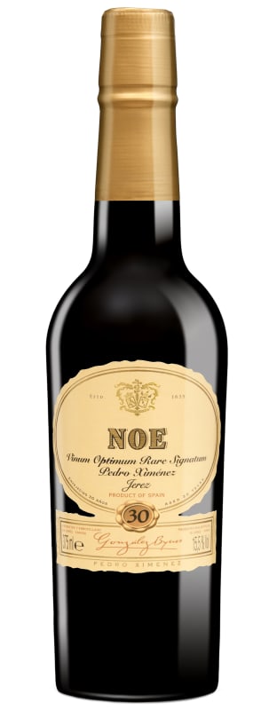 Gonzalez Byass Noe Sherry (375ML half-bottle) Front Bottle Shot