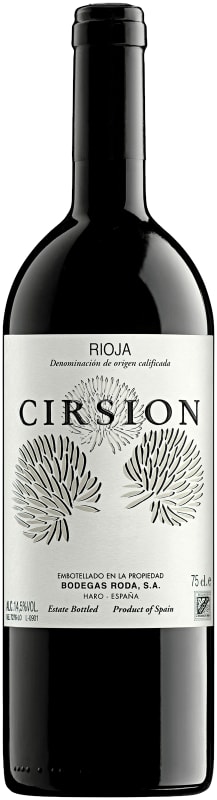 Bodegas Roda Cirsion 2004 Front Bottle Shot