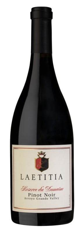 Laetitia Reserve du Domaine Pinot Noir 2017 Front Bottle Shot