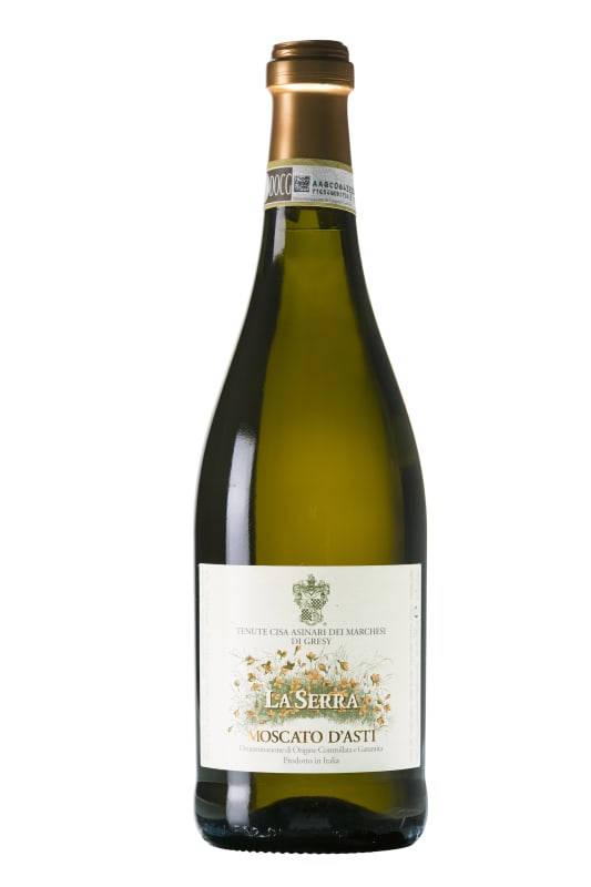 Marchesi di Gresy La Serra Moscato d'Asti 2020 Front Bottle Shot