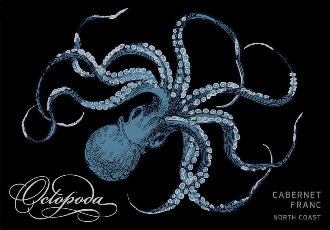 Octopoda Cabernet Franc 2016 Front Label