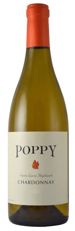 Poppy Santa Lucia Highlands Chardonnay 2012 Front Bottle Shot