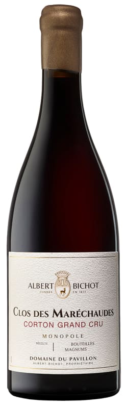 Albert Bichot Corton Clos Des Marechaudes Grand Cru Domaine du Pavillon Monopole 2022 Front Bottle Shot