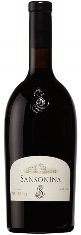 Sansonina Merlot 2017 Front Bottle Shot