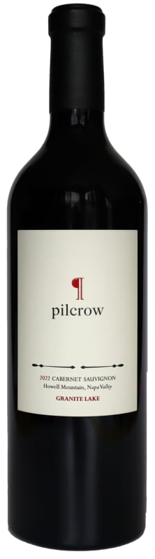 Pilcrow Granite Lake Cabernet Sauvignon 2022 Front Bottle Shot