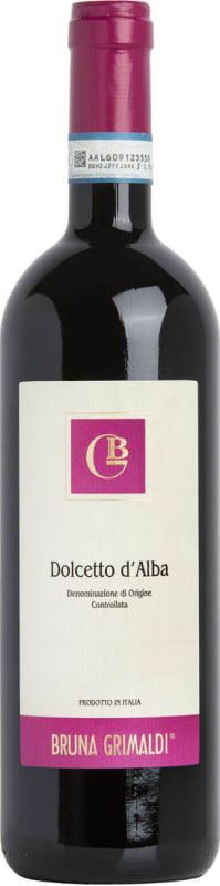 Bruna Grimaldi San Martino Dolcetto d'Alba 2016 Front Bottle Shot