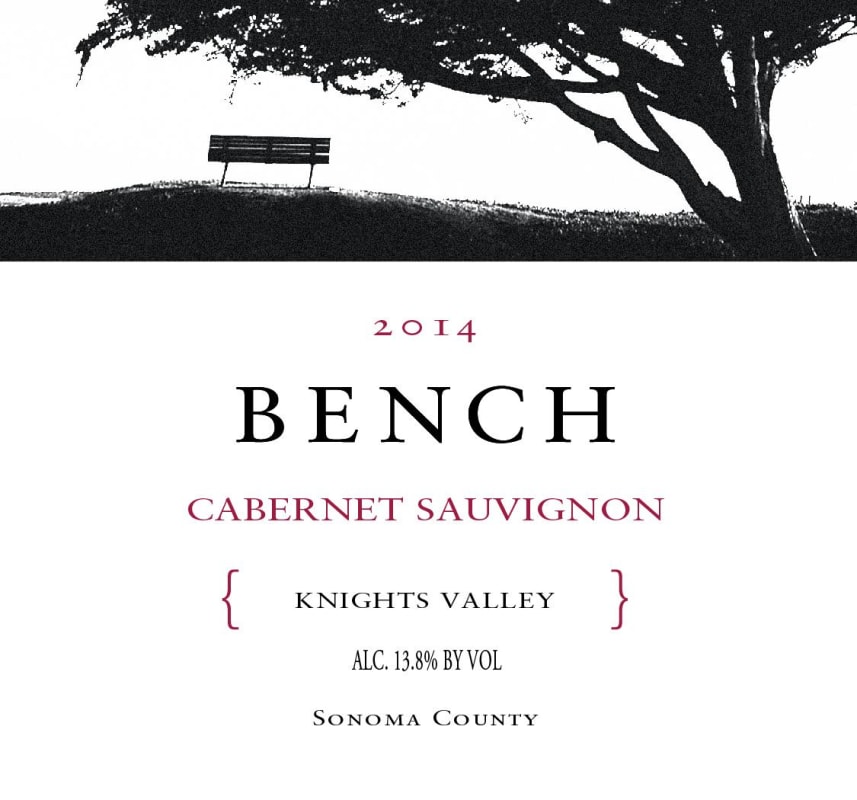Bench Knights Valley Cabernet Sauvignon 2014 Front Label