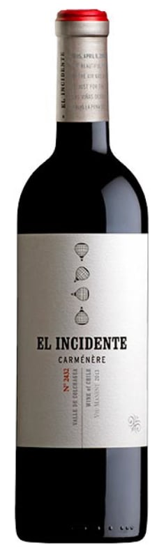 Viu Manent El Incidente Carmenere 2017 Front Bottle Shot