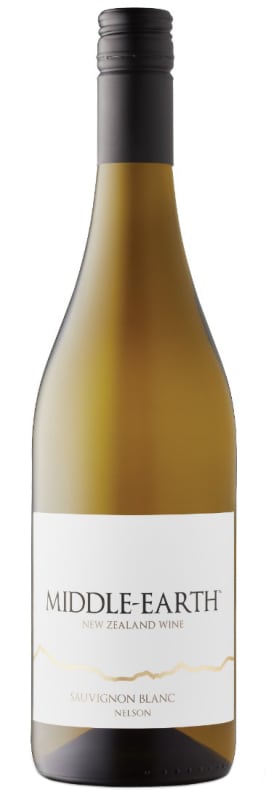 Middle-Earth Wine Sauvignon Blanc 2021 Front Bottle Shot
