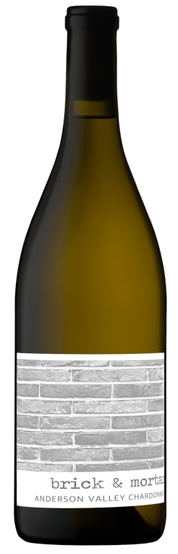 Brick & Mortar Anderson Valley Chardonnay 2024 Front Bottle Shot