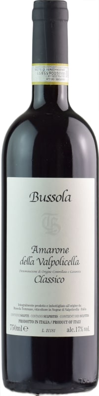 Bussola Amarone della Valpolicella Classico 2020 Front Bottle Shot
