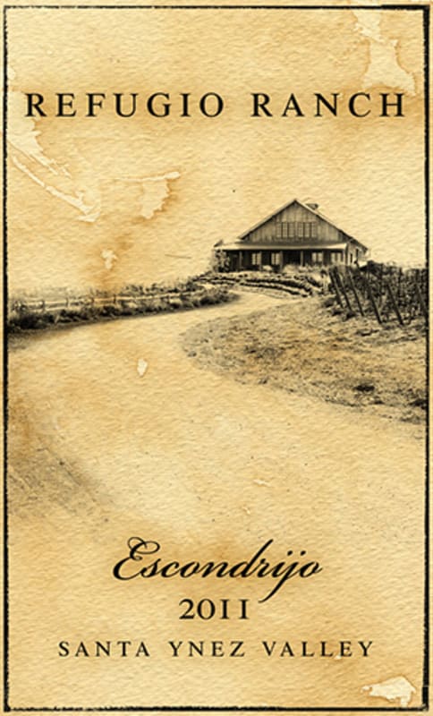 Refugio Ranch Escondrijo 2011 Front Label
