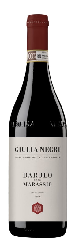 Giulia Negri Barolo Marassio 2015 Front Bottle Shot