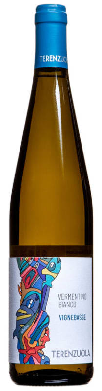 Terenzuola Vigne Basse Vermentino 2023 Front Bottle Shot