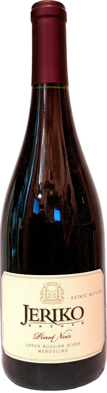 Jeriko Estate Upper Russian River Pinot Noir 2018 Front Bottle Shot