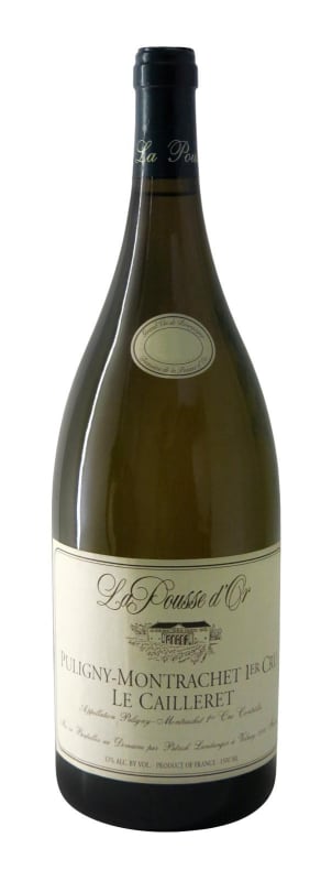 Domaine de la Pousse d'Or Puligny-Montrachet Le Cailleret Premier Cru 2017 Front Bottle Shot