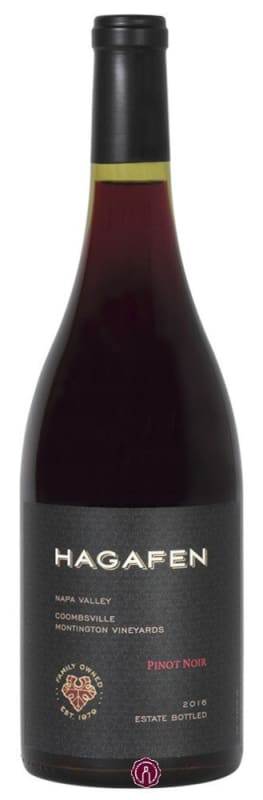 Hagafen Coombsville Pinot Noir (OU Kosher) 2016 Front Bottle Shot