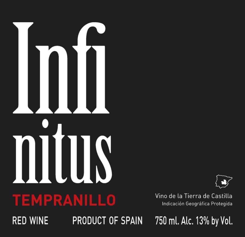 Cosecheros y Criadores Infinitus Tempranillo 2015 Front Label