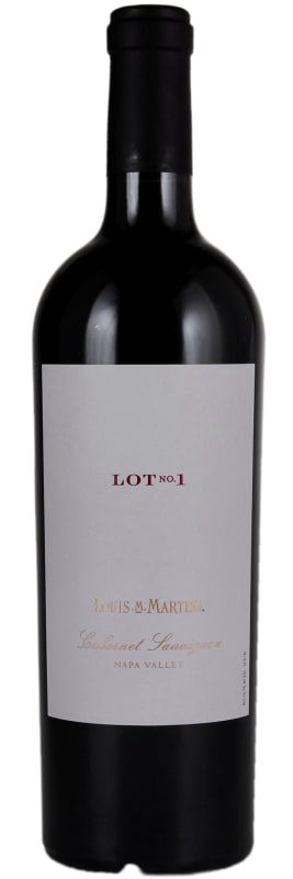 Louis Martini Lot 1 Cabernet Sauvignon 2017 Front Bottle Shot