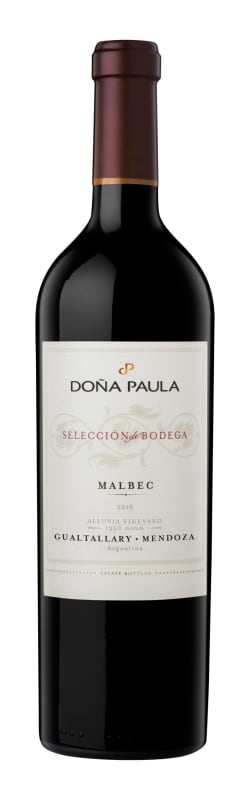 Dona Paula Seleccion de Bodega Malbec 2016 Front Bottle Shot