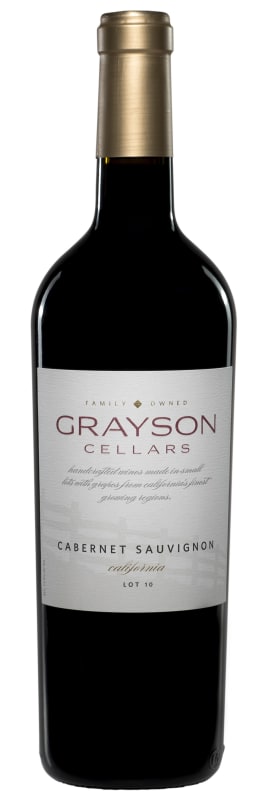 Grayson Cellars Cabernet Sauvignon 2022 Front Bottle Shot