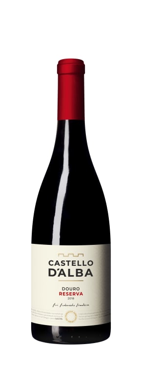 Rui Roboredo Madeira Castello d'Alba Reserva Tinto 2018 Front Bottle Shot