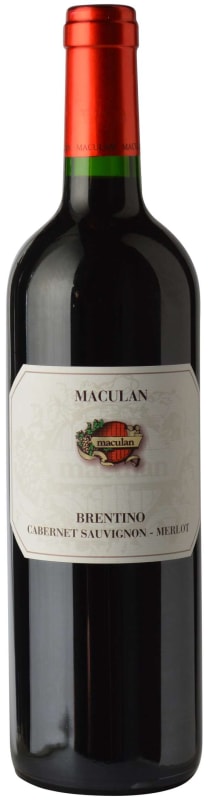 Maculan Brentino 2012 Front Bottle Shot