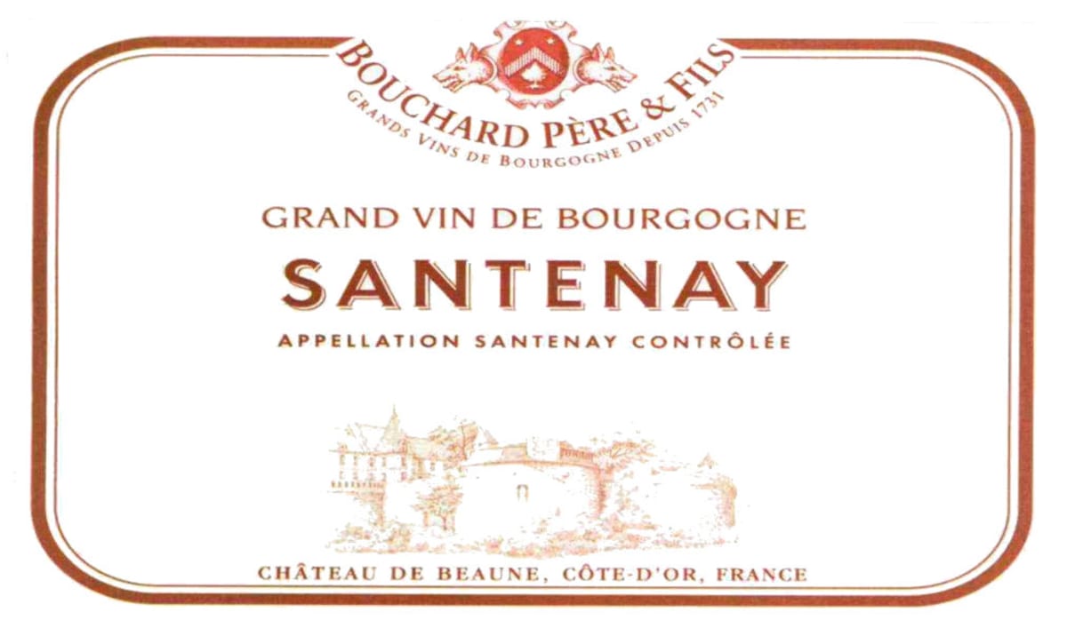 Bouchard Pere & Fils Santenay 2006 Front Label