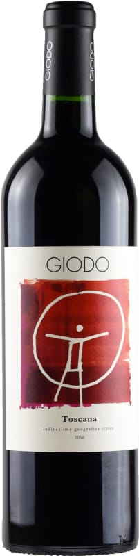 Podere Giodo Toscana Rosso 2016 Front Bottle Shot